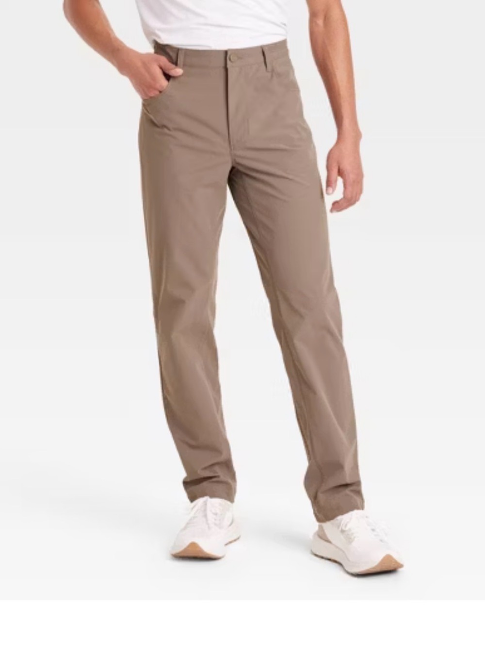All in Motion Golf Pants 38 x 32 Tan Moisture Wicking Quick Dry Golfcore NWT